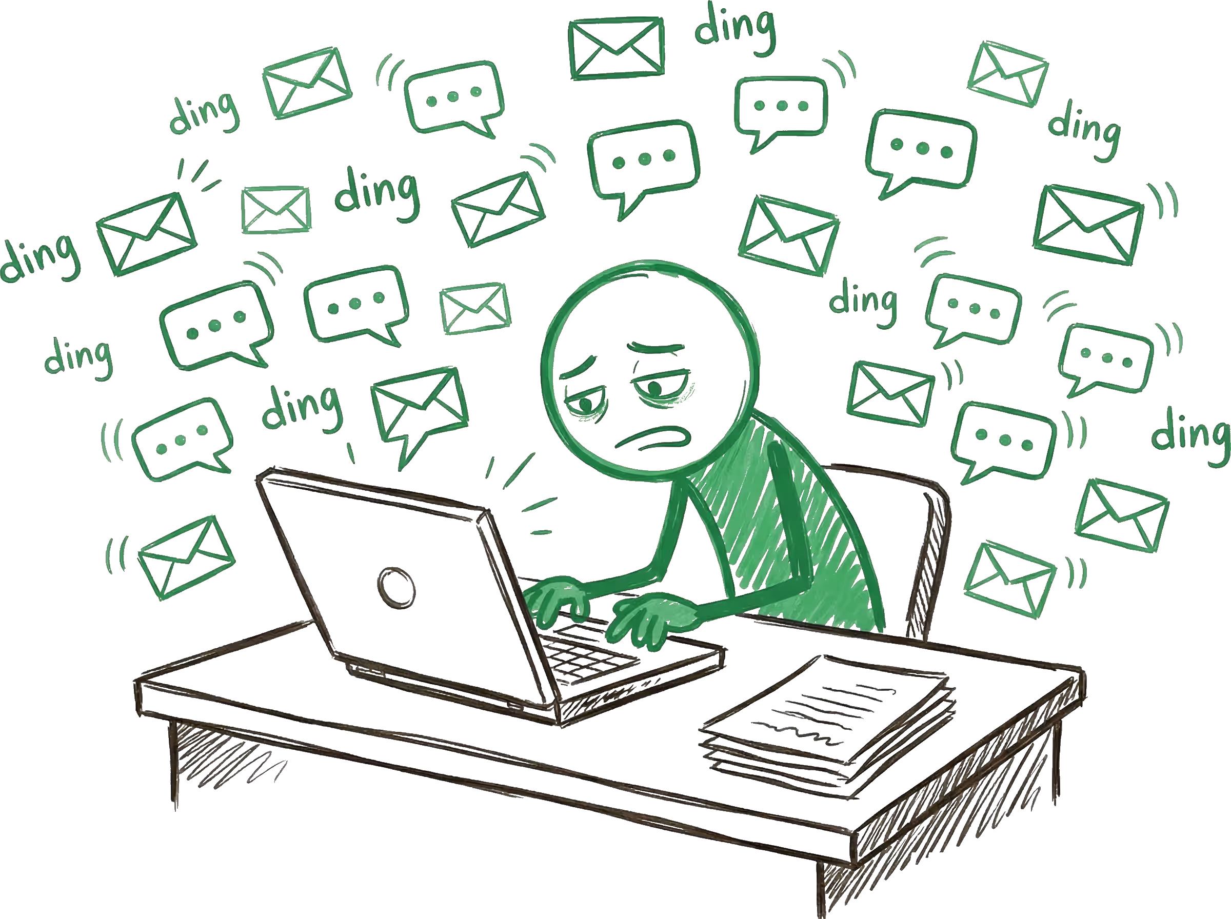 „Cały dzień tylko odpisuję...”